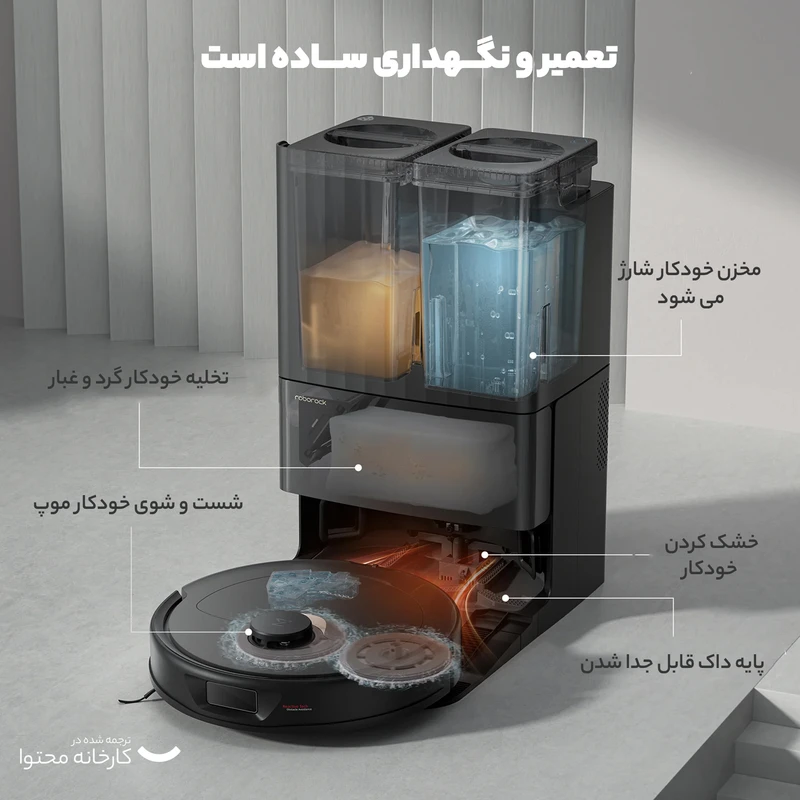 جارو رباتیک شیائومی مدل Roborock Q Revo